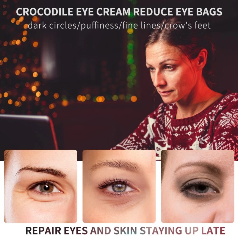 2PCS Instant Remove Dark Circles Wrinkles Face Lines Puffy Eyes