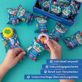 Yoyo Children's Pack 16 Gifts Birthday Children School BONNYCO Yoyo Wooden Details Birthday Children Pack Yoyos Filled Piñata Children's Birthday Gifts Birthday Guests Children