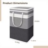 Laundry Basket Hamper, Large 75L Capacity with Extended Handles, Fabric