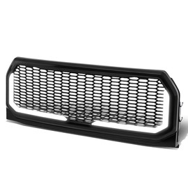 Auto Dynasty Badgeless Honeycomb Mesh LED Light Bar Front Bumper Grille Compatible with Ford F150 15-17