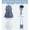 VPCAR Girls Pioneer Costume Colonial Dress for Kids Prairie Dresses
