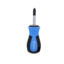BRILLIANT TOOLS BT031032 Phillips Screwdriver PH2 Short Shape [Powered by KS Tools]