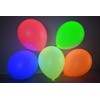 100ct Blacklight Reactive 10oz Party Cups + 5 Blacklight Balloons