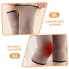 FOMIYES Elastic Warm Knee Sleeves Sports Knee Braces Hook and