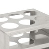 Metal Test Tube Rack 6 Holes Width Strong Stainless Steel