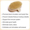 Firschoie Hemu Dry Brush, Natural Bristles, Body Brush for Removing