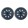 Upgraded Version 2 Packs 5 inch Sander Replacement Pad w/3