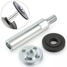 Kumbala 3PCS Angle Grinder Extension Connecting Rod Rotating Extended Shaft Group Shank