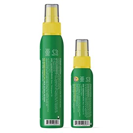 Badger Badger Bug Spray, Family Friendly All Natural Mosquito Repellent w/Organic Essential Oils, Great Smelling Citronella Spray, Effective for 3 Hours, Combo 2-Pack 4 fl oz + 2.7 fl oz