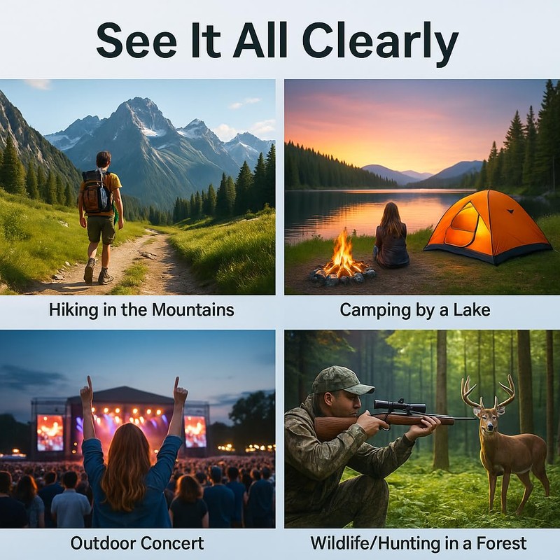 BARSKA 16x42mm Lucid View Compact Binoculars