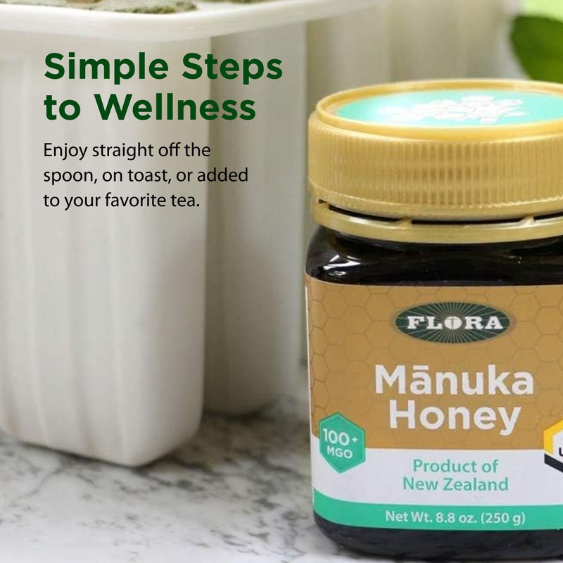 Flora - Mānuka Honey MGO 100+/5+ UMF, New Zealand Honey,