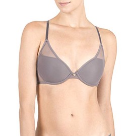 Natori Women's Highlight Contour Underwire Bra, Gunmetal, 34B