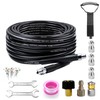 Zgqmcgy 50FT Sewer Jetter Kit for Pressure Washer, 5800PSI Drain