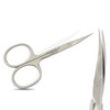 MASTERYD Cuticle Scissors Extra Fine Curved Blade, Super Slim Manicure Pedicure Scissors for Cuticles Professional Small Scissors with Precise Pointed Tip Grooming Blades, Eyebrow, Eyelash & Dry Skin