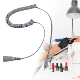 Milageto DRC Replacement Motor Cord for Drill Handpiece Thickness Sturdy Professional Accessories Easy to Install Special Handle, 3PIN