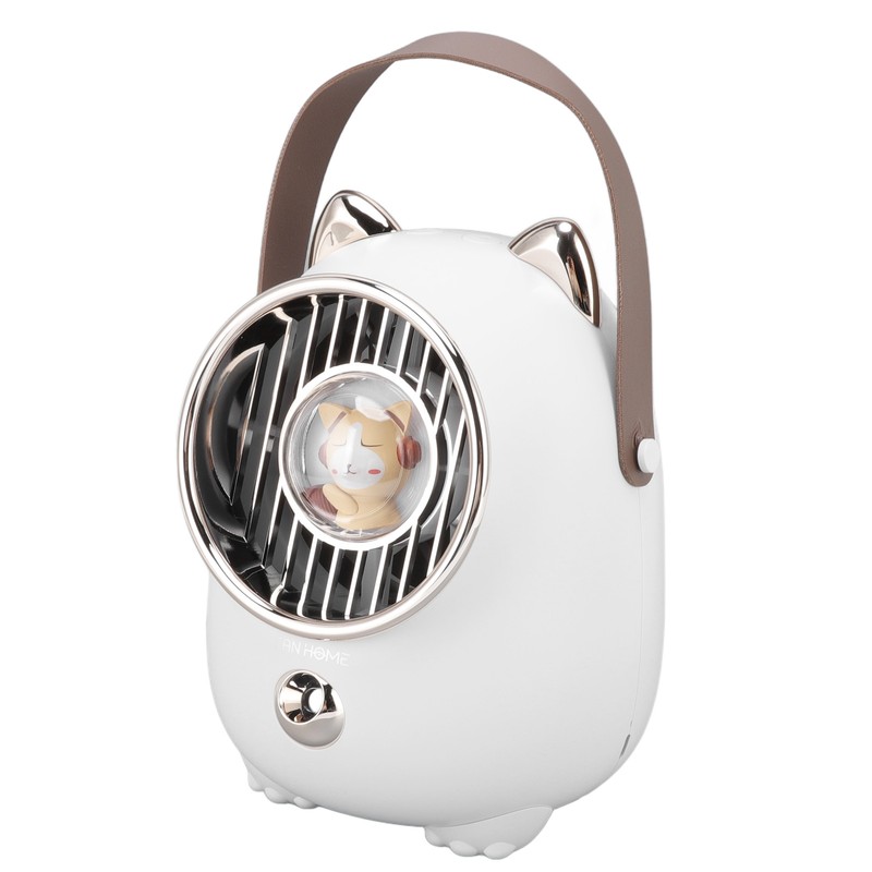 Air Conditioner Fan Multifunctional Portable 350ml Humidifying Spray Usb Rechargeable