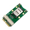 Mini adaptador PCI-E con ranura para tarjeta SIM para 3G/4G,