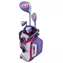 Top Flite 2022 Junior Girls 8-Piece Complete Golf Club Set - Kids Ages 5-8 New - Left Hand