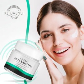 Crema Facial Hidratante Antioxidante Rejuvenu con Astaxantina Día Noche 60mL                                                                          