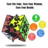 SHONCO Magic Cube, Gear Cube, 360 Degree Rotating Three-Dimensional Gear