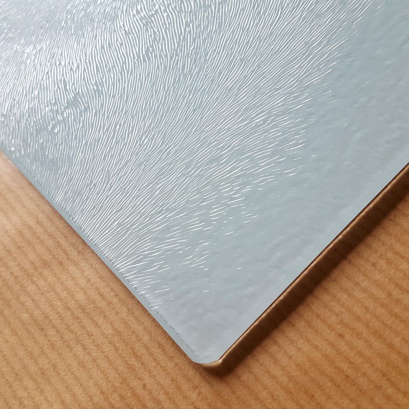 ShopQuality4U Premium Medium 20x28cm Glass Cutting Board Cheese Board Board
