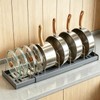 Pot Lid Holder, Lid Holder, Adjustable Pans Organiser, Lid Holder,