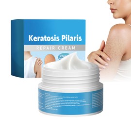 Strawberry Legs Treatment Body Cream,Keratosis Pilaris Cream Treatment with Vitamin E and Urea,Skin Exfoliating Repair Cream for Chicken Skin Treatment,Eliminates Strawberry Spots(30G)