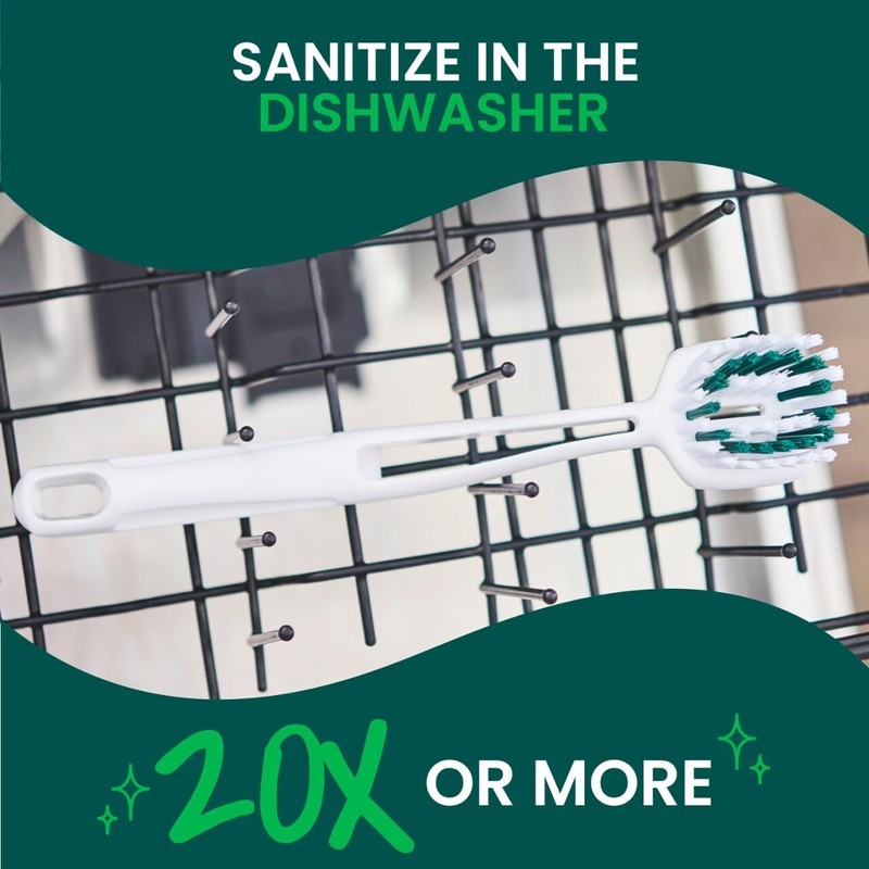 Scotch-Brite Pot + Pan Brush, Durable and Long Lasting Dish