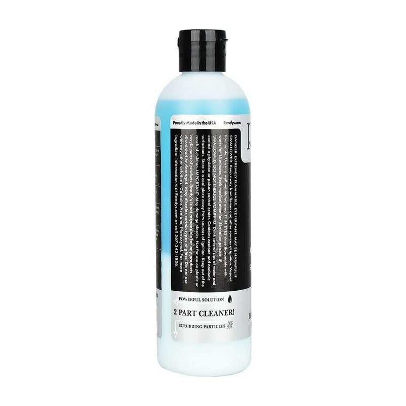 Randy's Black Label Cleaner Glass Metal Ceramic 12oz Bottle|Pack Of