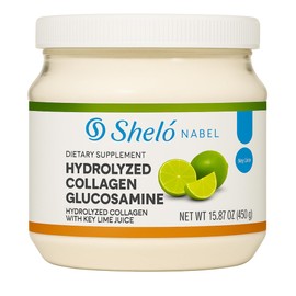 Colageno Limon Shelo Nabel Polvo/Collagen Lemon Powder Coyunturas Huesos Dolores Reumaticos, 15.87 oz