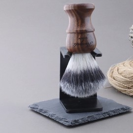 Haryali London Raiserhobel Set Men's 6-in-1 Razor Set with Razor Stand, Razor Brush, Shaving Brush Set, Shaving Bowl Stainless Steel, Shaving Soap, Men's Wet Razor Set, Shaving Set Men