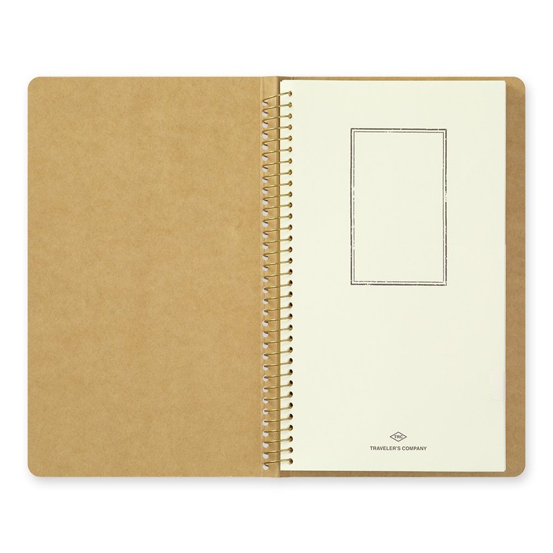 Travelers Notebook Spiral Ring A5 Slim Paper Pocket Kangaroo 2