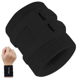 NHQZ Wrist Bandages, Breathable Wrist Wrap, Wrist Support Bandage with Elastic Velcro Fastening, Fitness for Sports, Gymnastics, Strength Training, AB, M