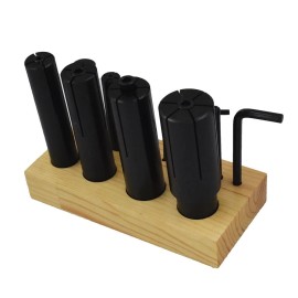 ALL-CARB 8 PCS High Precision Expanding Arbors Set Mandrels 1/4" To 1-1/4" Lathe Milling