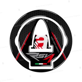 Aprilia RSV4 3D Fuel Cap Sticker Compatible