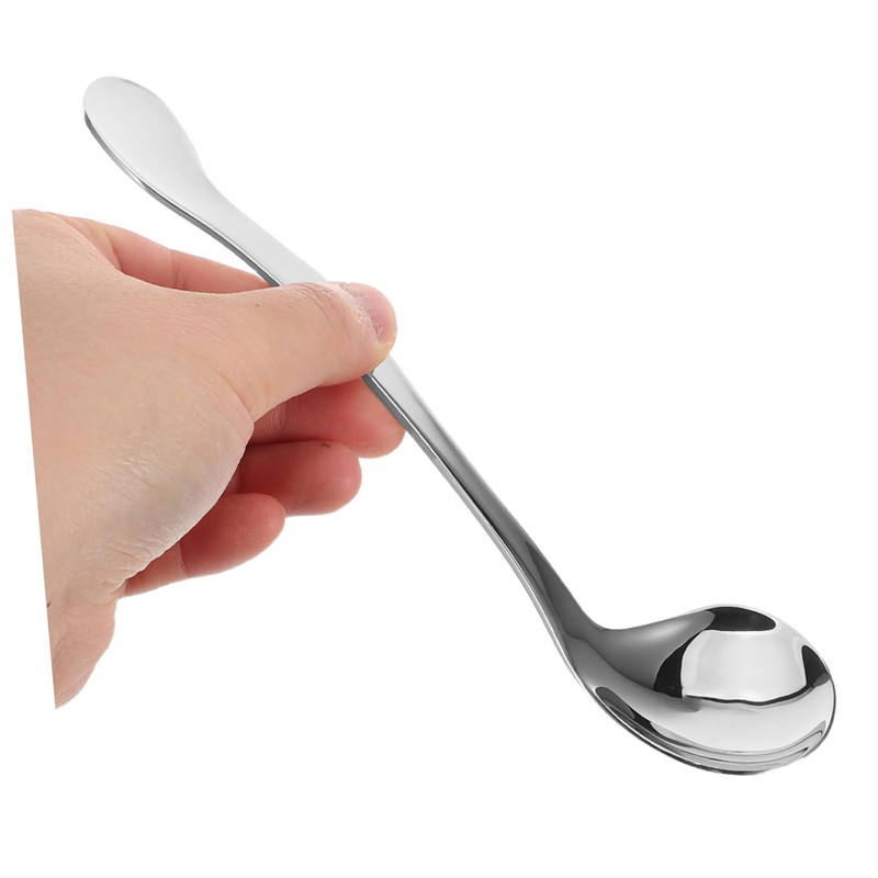 Gatuida Adaptive Spoon for Elderly Disabled Curved Handle Design for