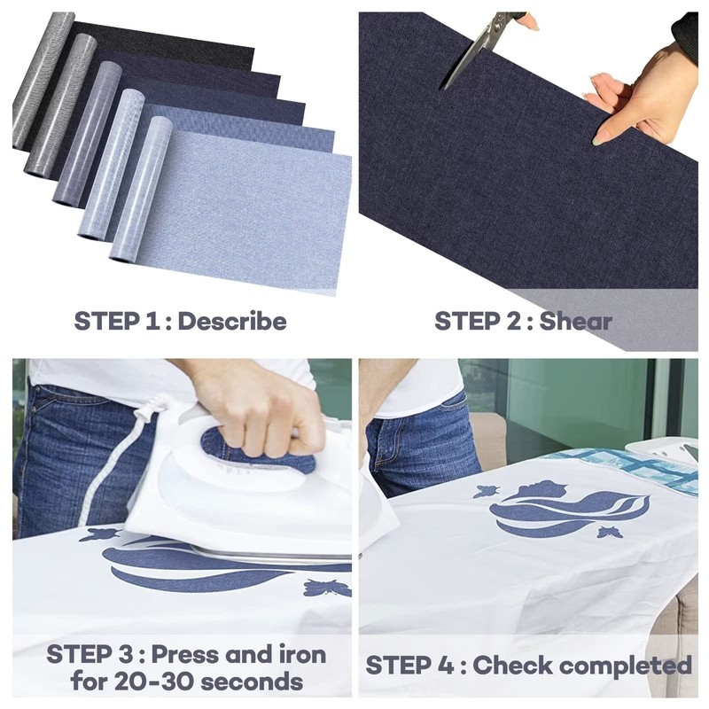 Extra Large Patches for Jeans, Extra Large Iron on Patches