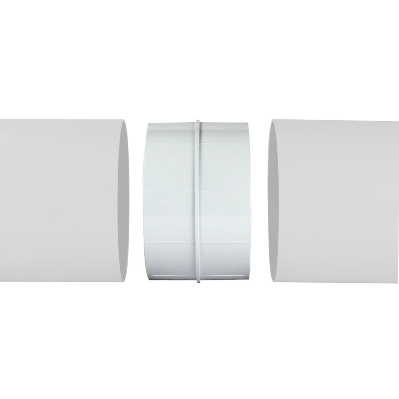 Ducting Pipe Connector 100mm / 4" Round Tube Connector Ventilation