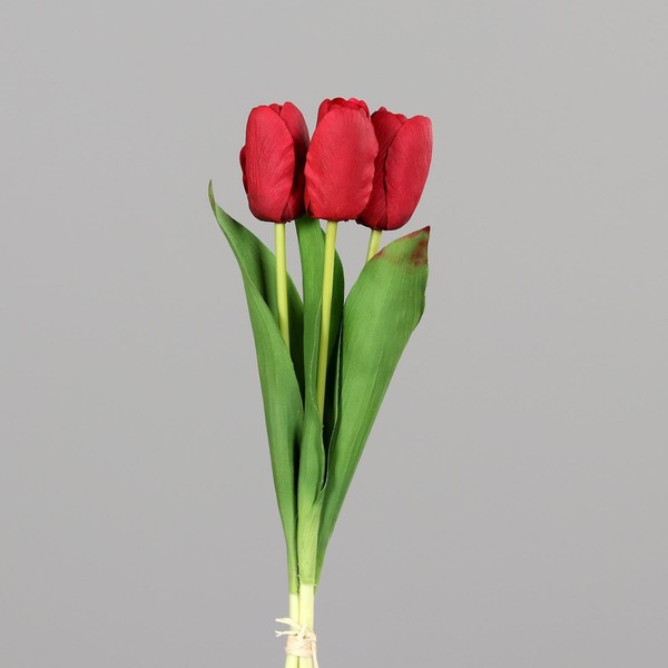 DPI Artificial Tulips Natural Touch in Bunch Height 35 cm