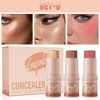 3Pcs Contour Stick Set，3 Colors Contour Stick Makeup Set， Long-Lasting