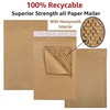 Honeycomb paper padded envelope sealable mailers (100, #0-6" x 9")
