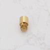 OTOTEC 12Pcs Dart Weights 9x5x5.8mm 1 Grams Brass Dart Weights