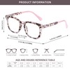 JM 3 Pack Reading Glasses for Women Men Blue Light