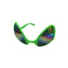 VIGUEUR Novelty Alien Glasses for Alien Costume Accessories, Green