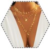 AJACITY Star Choker Necklaces Gold Long Layered Star Pendant Necklace