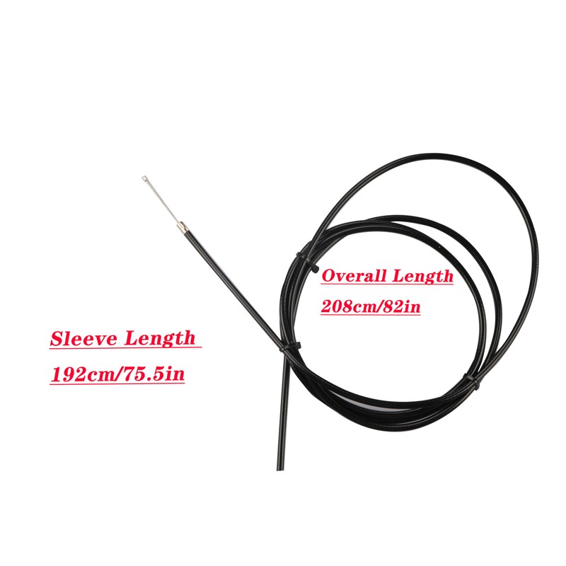 Rnigs 75" Universal Straight Throttle Cable Go Kart Throttle Cable