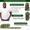 Durag for Men Women Camouflage Silk Durag Designer Durag with