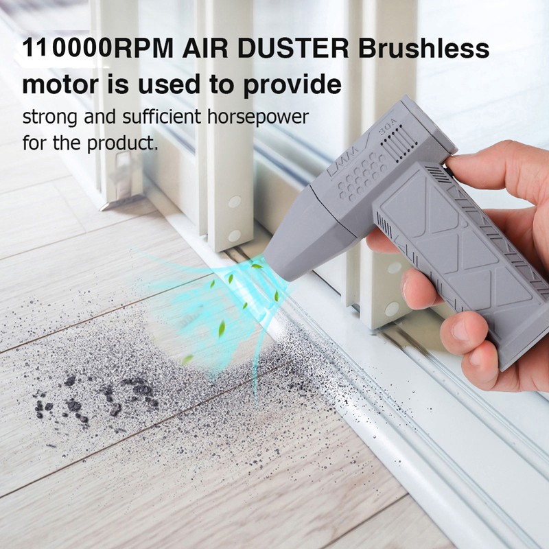 Portable Turbo Jet Fan Handheld Dust Removal Turbo Fan 110000RPM