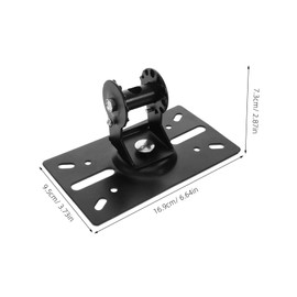 jojofuny Surround Sound Speaker Mount Bracket Heavy Duty Audio Speaker Hanger for Secure Installation Home Theaters and Professional Setups Design Strong Loadbearing Capacity
