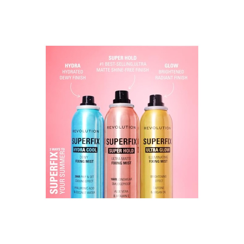 Fijador de maquillaje, Super Fix, Make Up Revolution